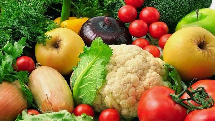 Diet with scalp psoriasis