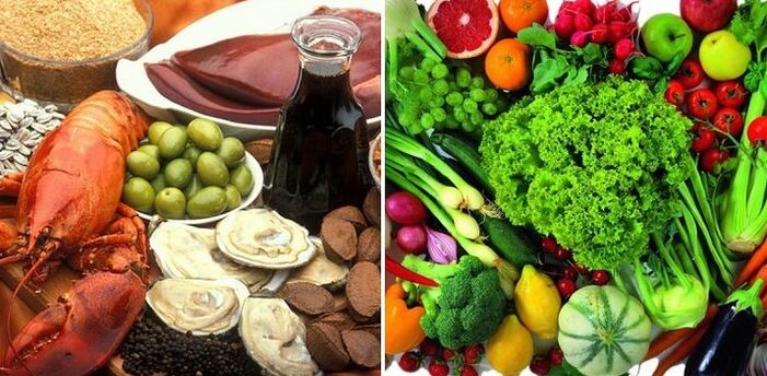 Diet with psoriasis